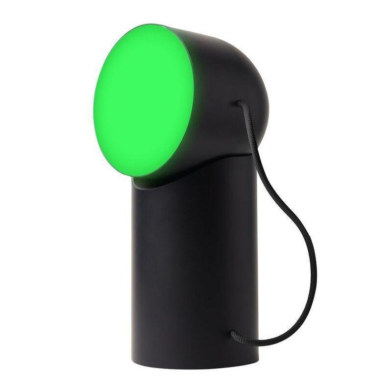 Lexon Orbe - Portable LED Lamp with Moving Head - Black, , large image number 1
