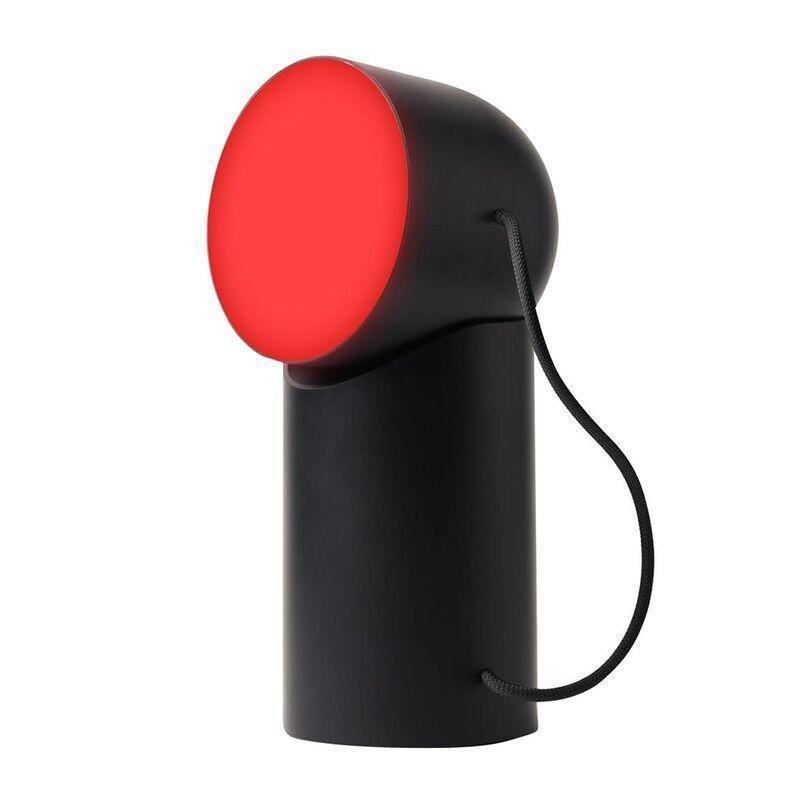 Lexon Orbe - Portable LED Lamp with Moving Head - Black, , large image number 2