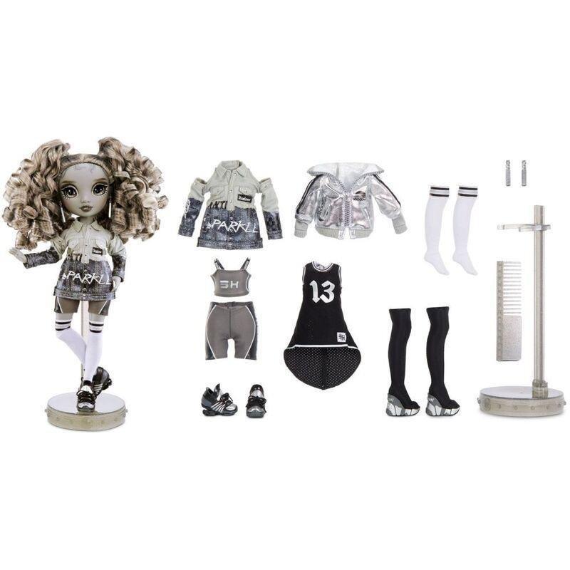 Rainbow High Shadow High Series 1 Doll Nicole Steel, , large image number 2