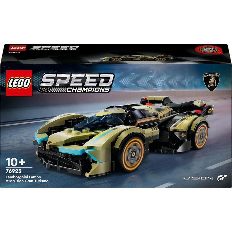 LEGO Speed Champions Lamborghini Lambo V12 Vision GT Super Car Building Set 76923 (230 Pieces), , large image number 1