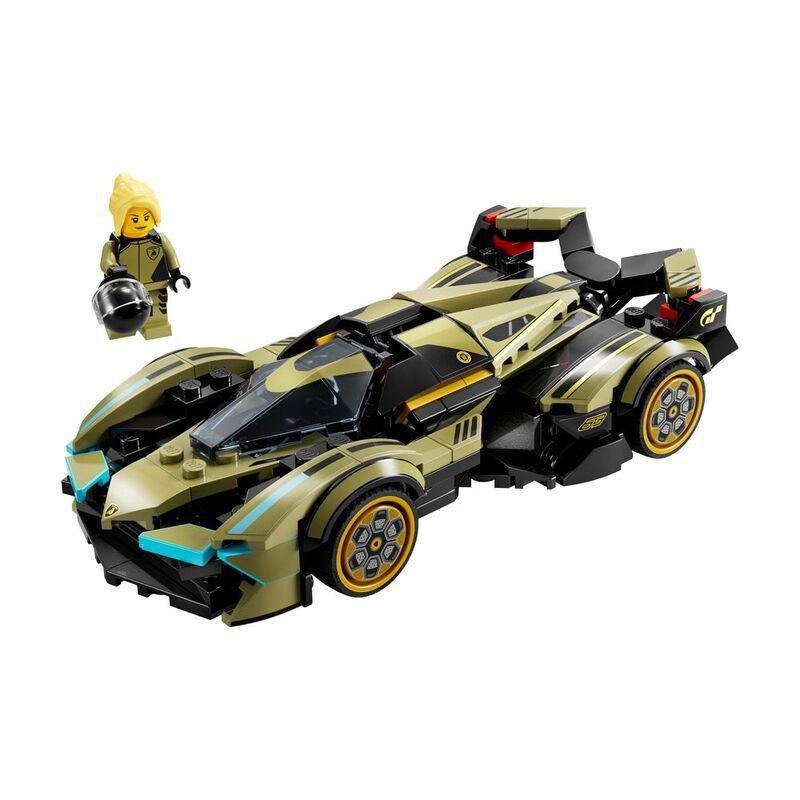 LEGO Speed Champions Lamborghini Lambo V12 Vision GT Super Car Building Set 76923 (230 Pieces), , large image number 4