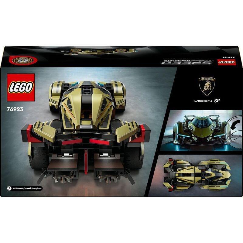 LEGO Speed Champions Lamborghini Lambo V12 Vision GT Super Car Building Set 76923 (230 Pieces), , large image number 5