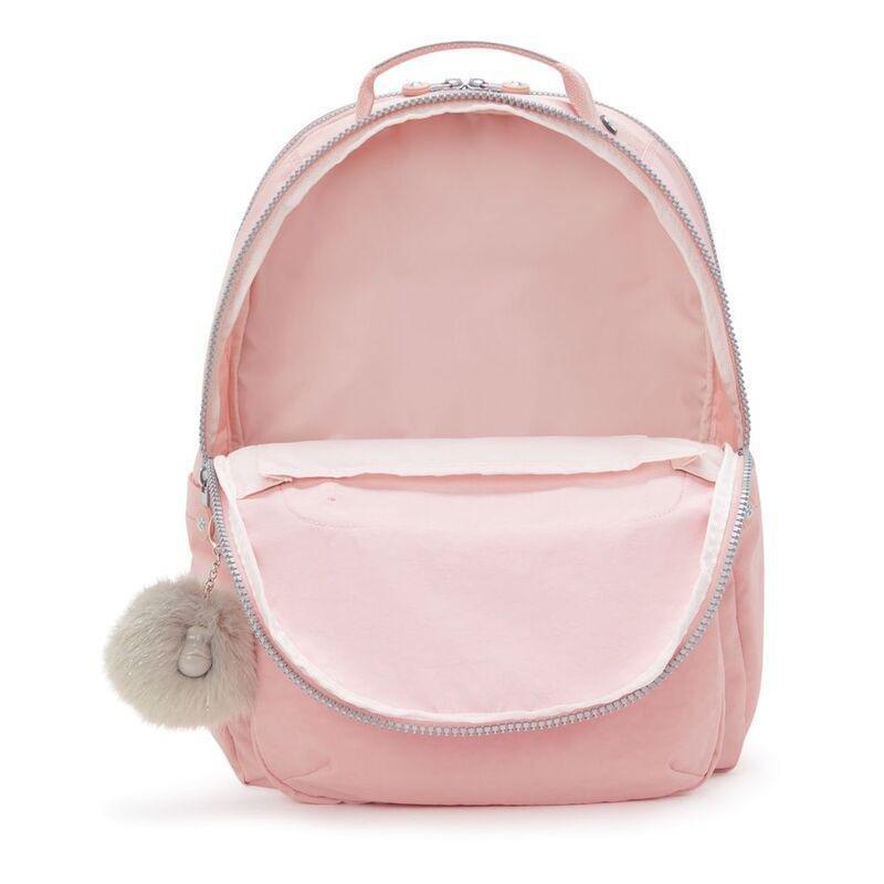 Kipling Seoul Lap Backpack - Bridal Rose - Large, , large image number 2