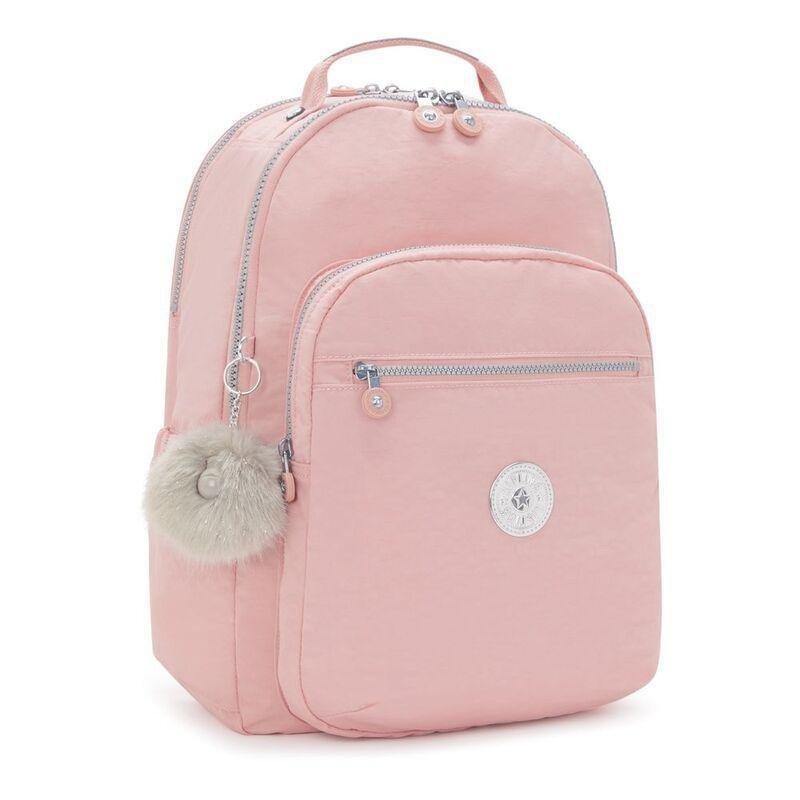 Kipling Seoul Lap Backpack - Bridal Rose - Large, , large image number 3