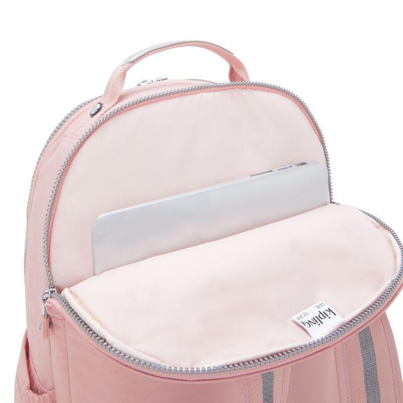 Kipling Seoul Lap Backpack - Bridal Rose - Large, , large image number 4