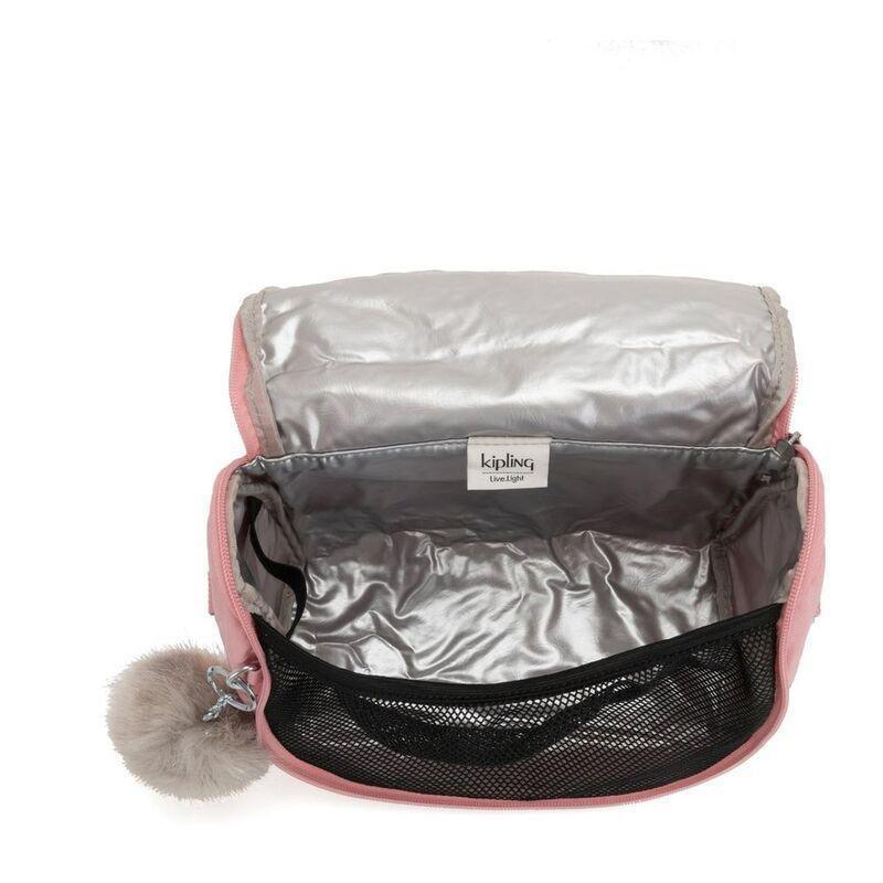Kipling New Kichirou Lunch Bag - Bridal Rose - Medium, , large image number 2