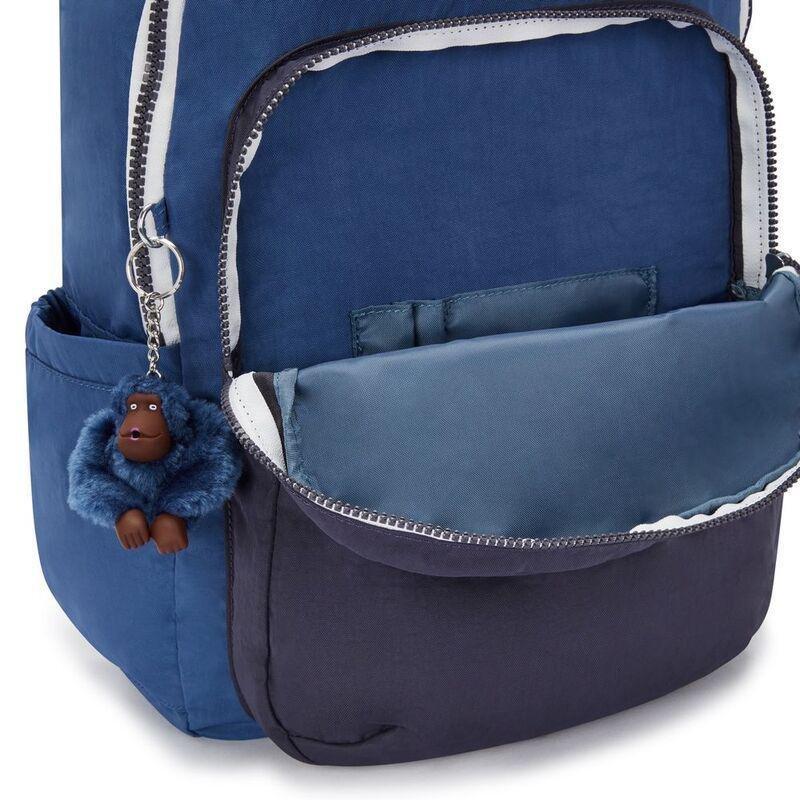 Kipling Seoul Backpack - Fantasy Blue Bl - Large, , large image number 3