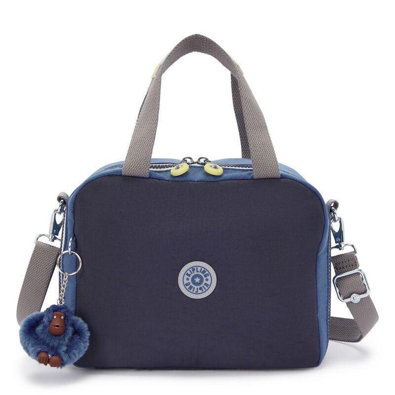 Kipling Miyo Lunch Bag - Fantasy Blue Bl - Large, , large image number 0
