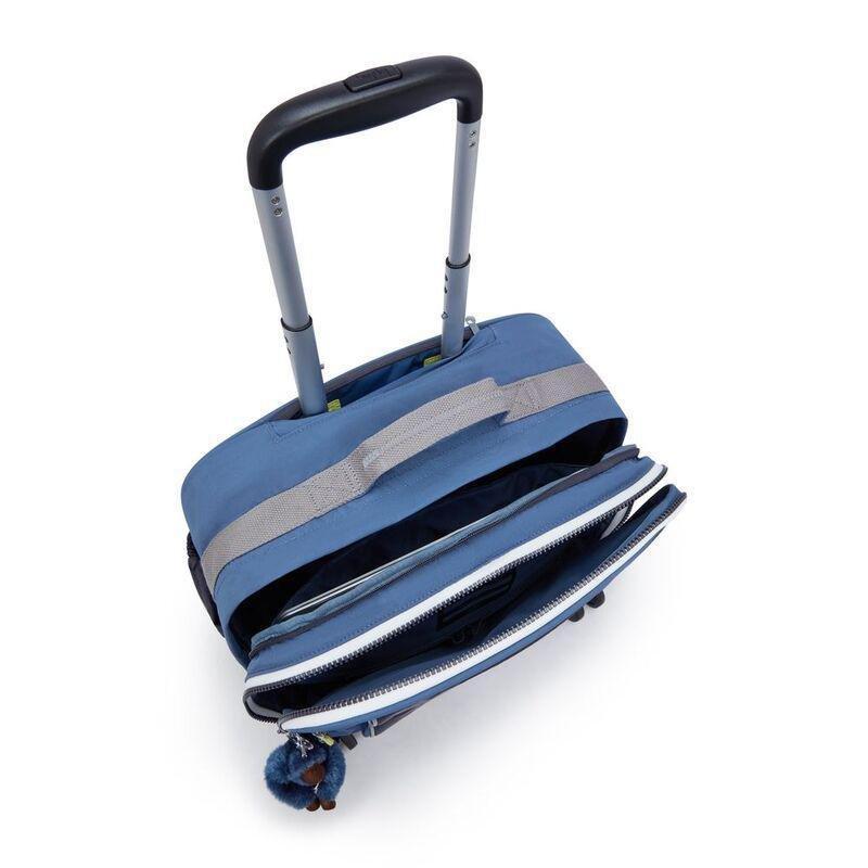 Kipling New Storia Wheeled School Bag - Fantasy Blue Bl - Large, , large image number 2