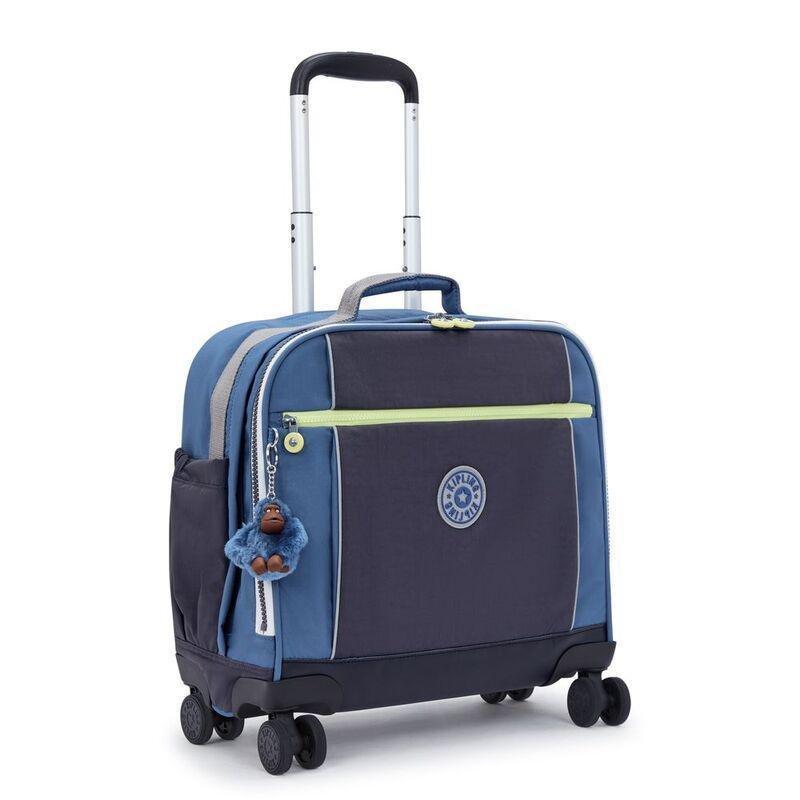 Kipling New Storia Wheeled School Bag - Fantasy Blue Bl - Large, , large image number 3