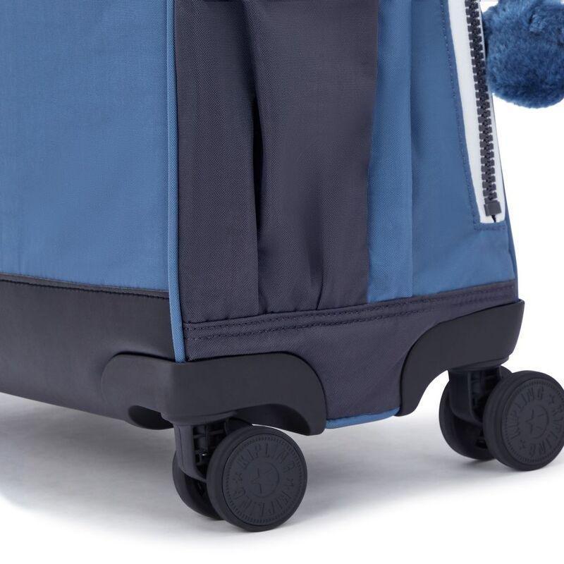 Kipling New Storia Wheeled School Bag - Fantasy Blue Bl - Large, , large image number 5