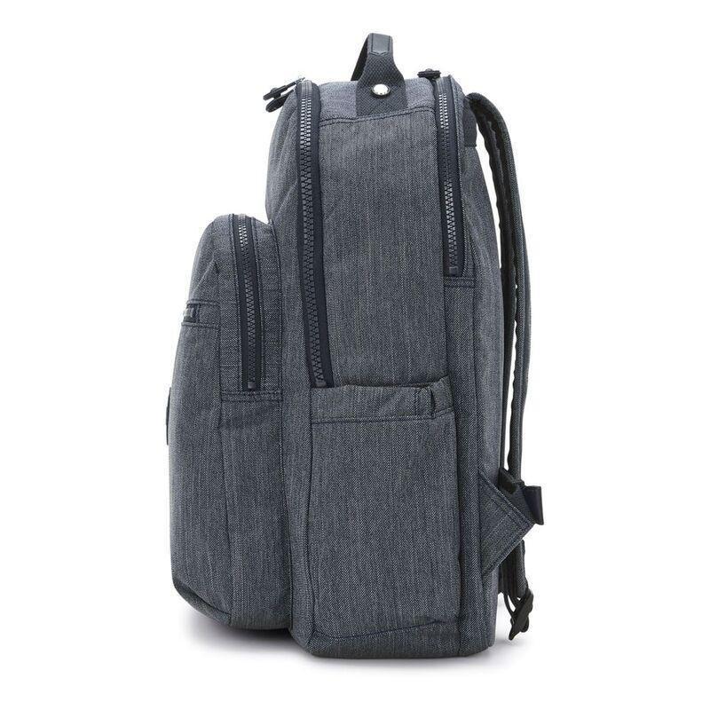 Kipling Seoul Lap Backpack - Marine Navy - Large, , large image number 4