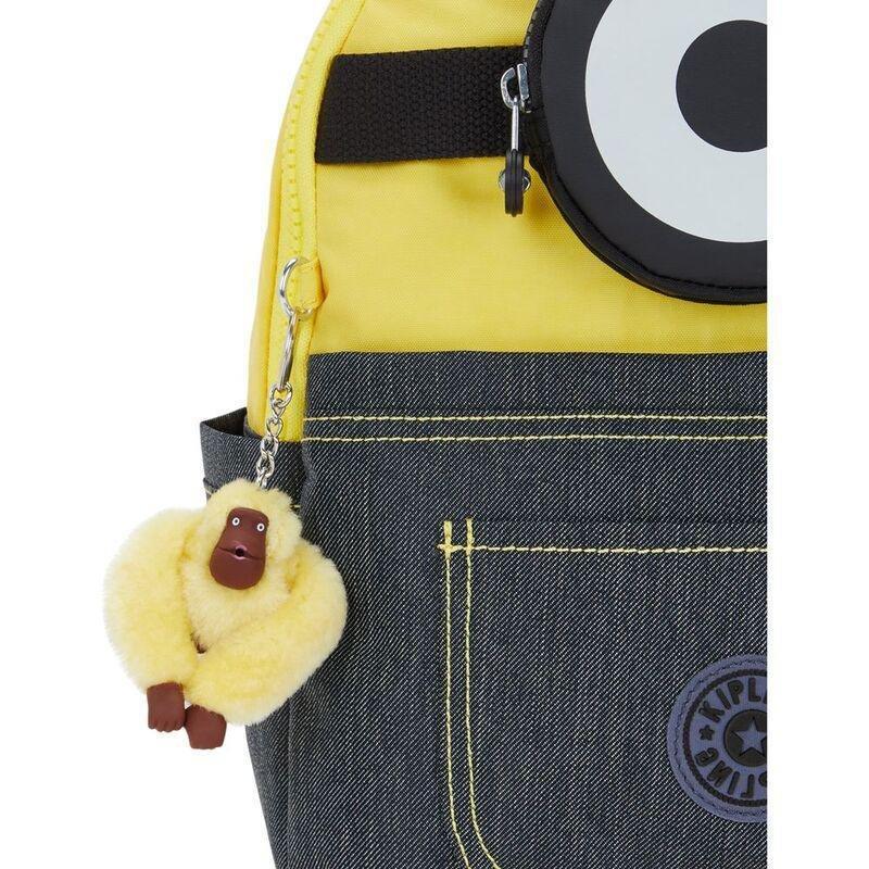 Kipling Seoul S Backpack - Minion Jeans Bl - Small, , large image number 4