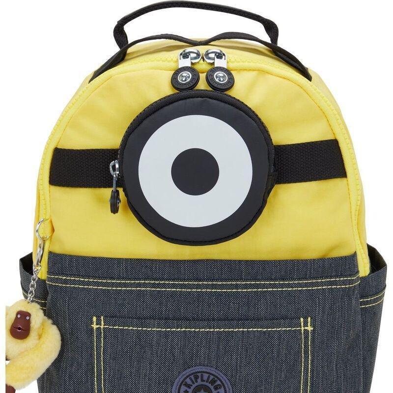 Kipling Seoul S Backpack - Minion Jeans Bl - Small, , large image number 5