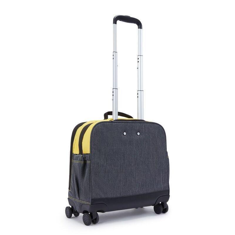 Kipling New Storia Wheeled School Bag - Minion Jeans Bl - Large, , large image number 1