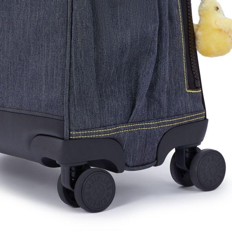 Kipling New Storia Wheeled School Bag - Minion Jeans Bl - Large, , large image number 4
