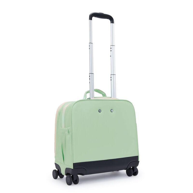 Kipling New Storia Wheeled School Bag - Soft Green Met - Large, , large image number 1