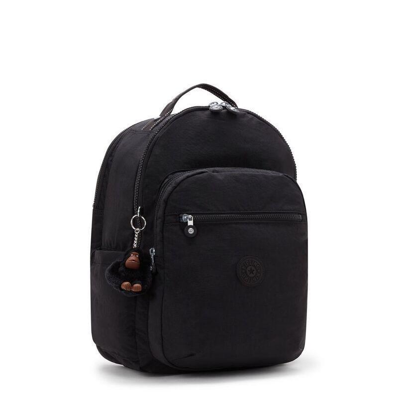Kipling Seoul College Backpack - True Black - Large, , large image number 2
