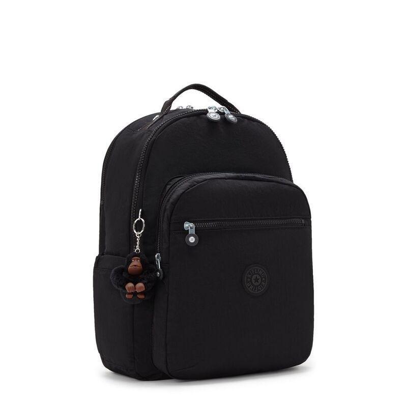 Kipling Seoul Lap Backpack - True Black - Large, , large image number 3