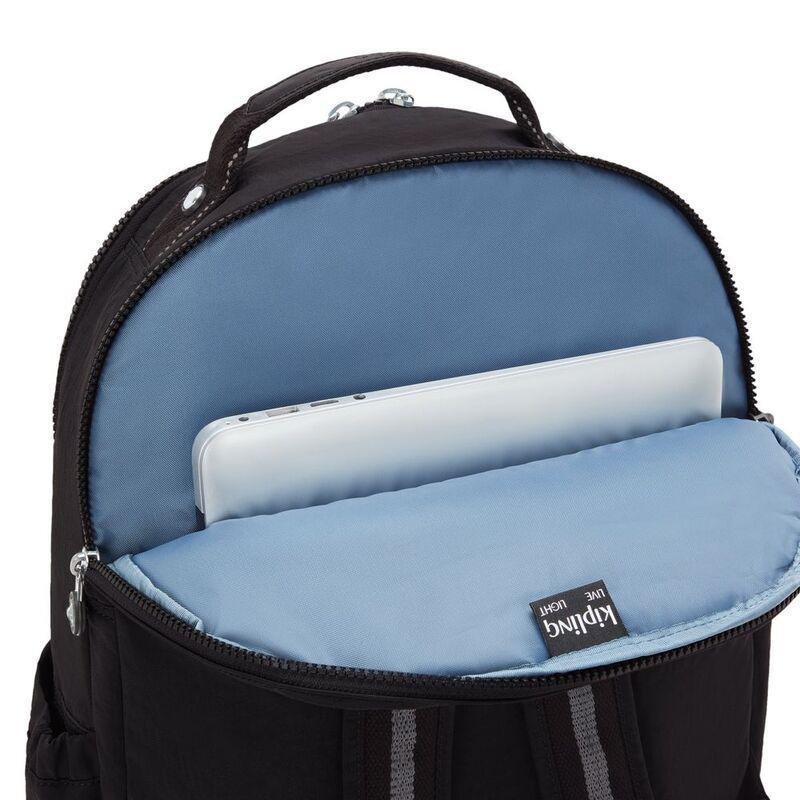 Kipling Seoul Lap Backpack - True Black - Large, , large image number 5