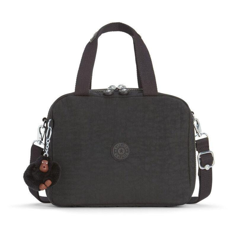 Kipling Miyo Lunch Bag - True Black - Large, , medium