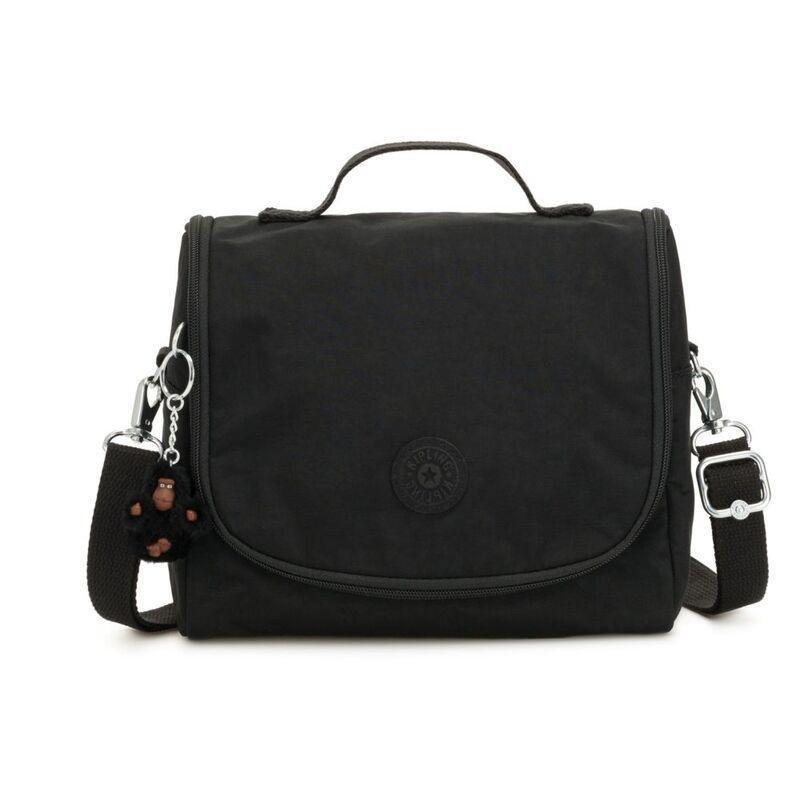 Kipling New Kichirou Lunch Bag - True Black - Medium, , large image number 0