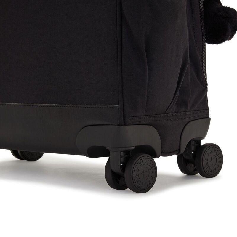 Kipling New Storia Wheeled School Bag - True Black - Large, , large image number 4