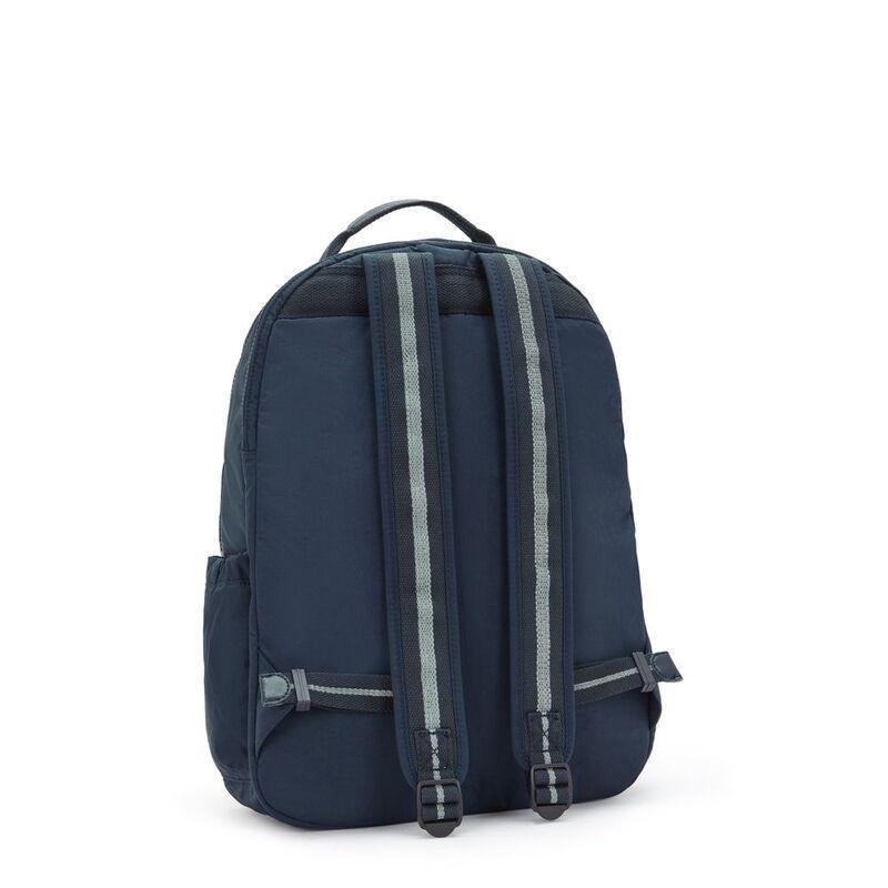 Kipling Seoul Lap Backpack - True Blue Tonal - Large, , medium