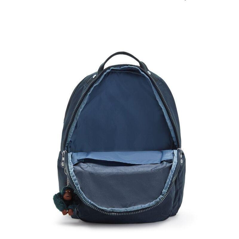 Kipling Seoul Lap Backpack - True Blue Tonal - Large, , medium