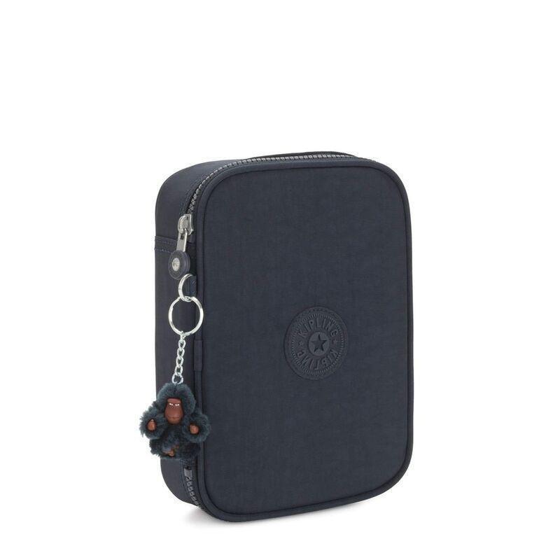 Kipling 100 Pens Pencil Case - True Blue Tonal - Large, , large image number 3