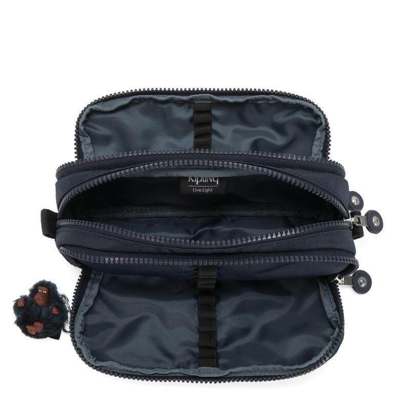 Kipling Gitroy Pencil Case - True Blue Tonal - Large, , large image number 2