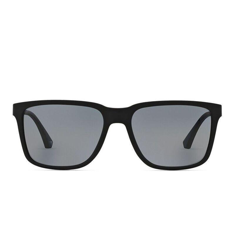 Emporio Armani Square Sunglasses - Black / Polar Grey (102362001), , large image number 0