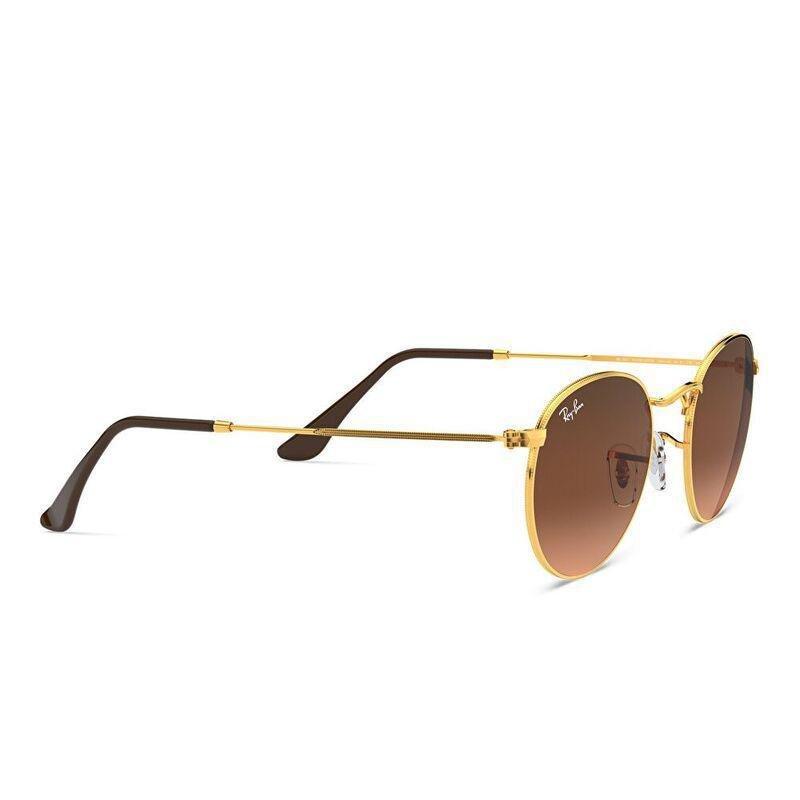 Ray-Ban Unisex Round Sunglasses - Gold / Brown (58558029), , large image number 2