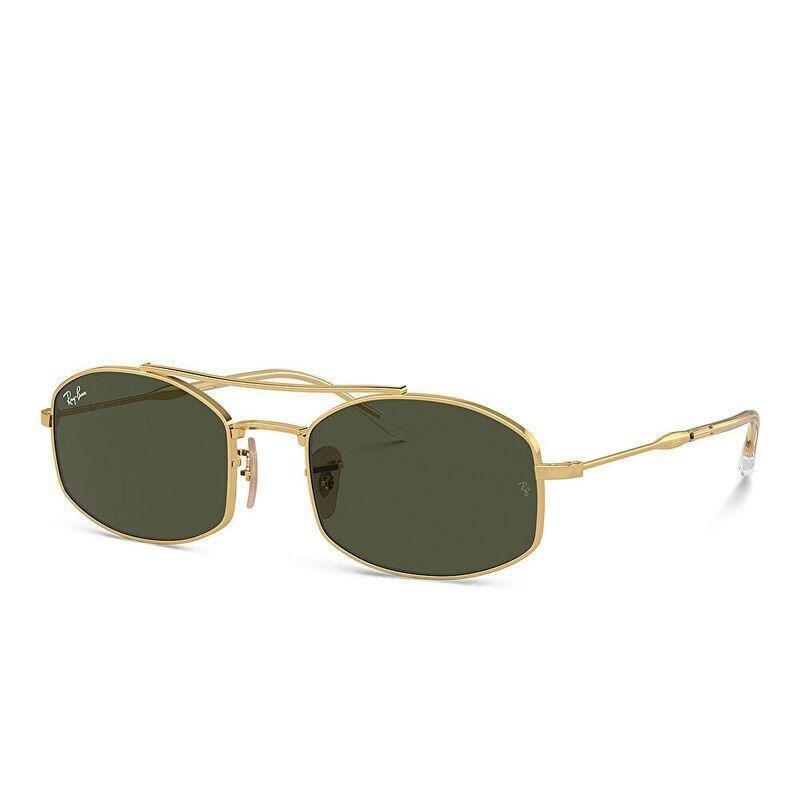 Ray-Ban Unisex Round Sunglasses - Brown / Green (189850001), , large image number 0