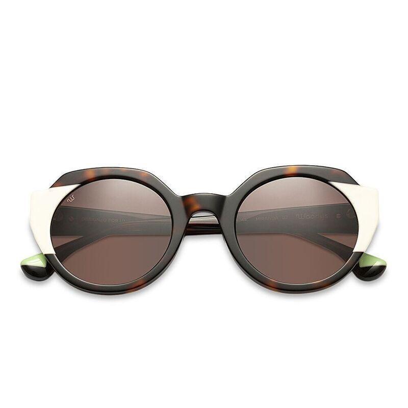 Woodys Miranda Round Sunglasses - Havana / Gradient Brown (194027001), , large image number 0