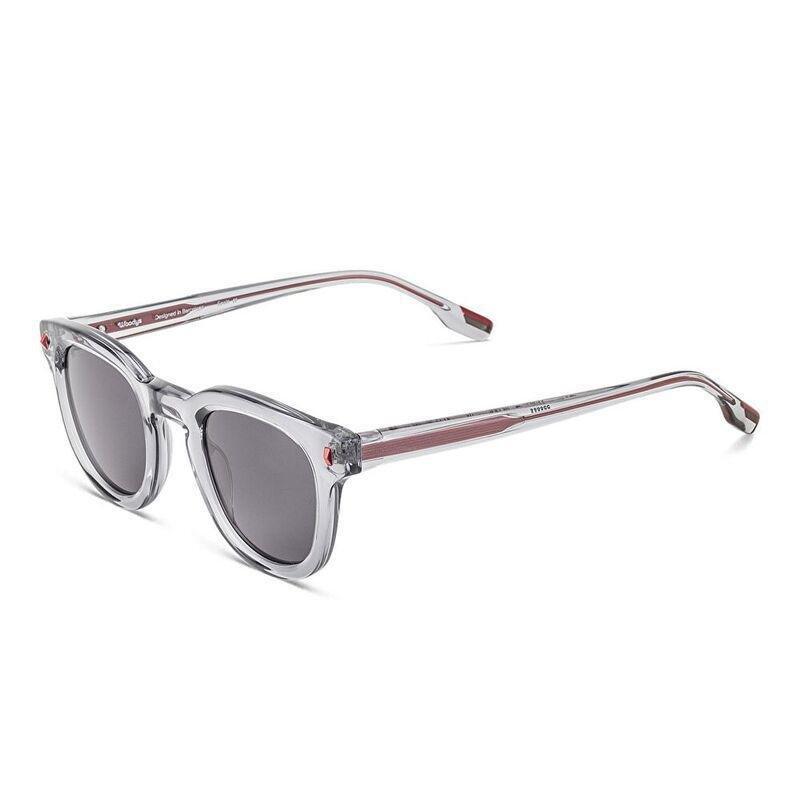 Woodys Nicola Round Sunglasses - Clear / Black (191976001), , large image number 1