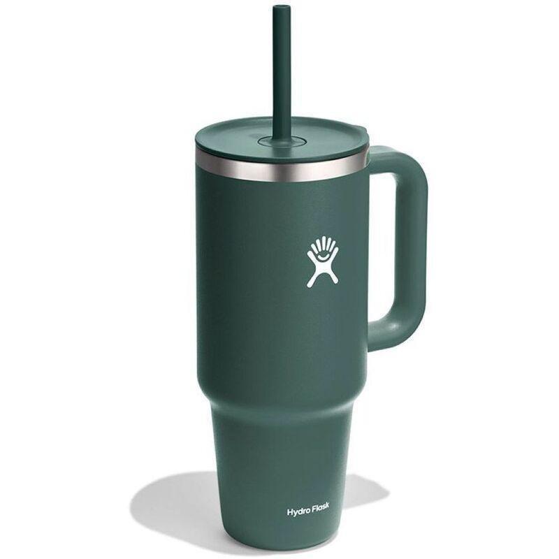 Hydro Flask 1.2l Vacuum Travel Tumbler With Straw - Fir, , large image number 2