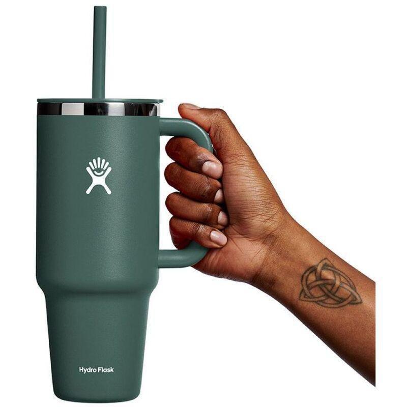Hydro Flask 1.2l Vacuum Travel Tumbler With Straw - Fir, , large image number 3