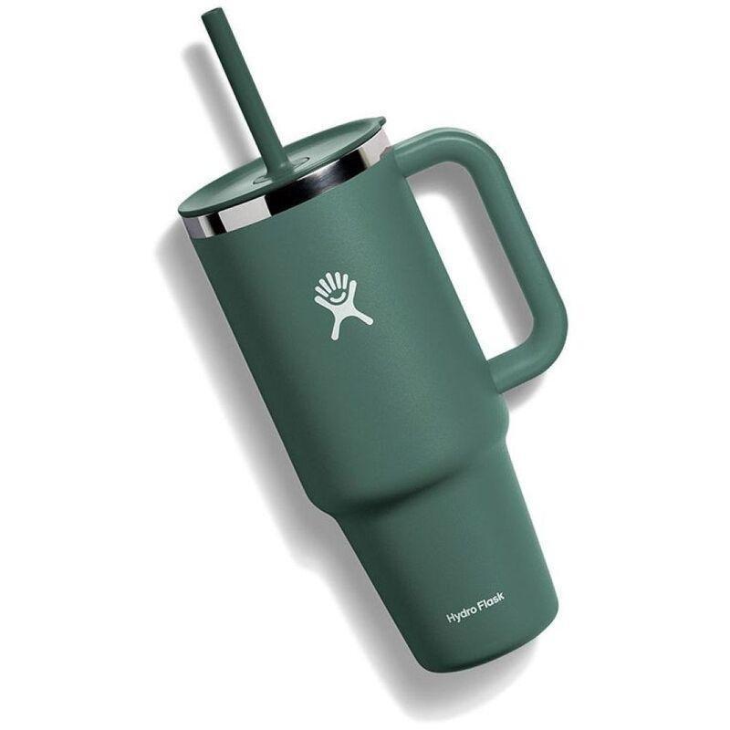 Hydro Flask 1.2l Vacuum Travel Tumbler With Straw - Fir, , large image number 4