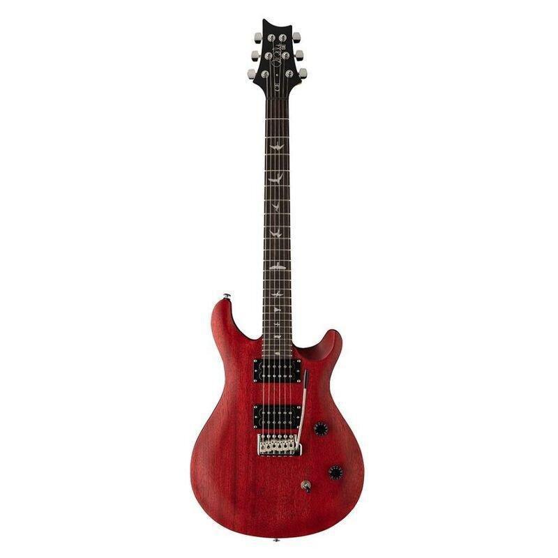 PRS SE CE 24 Standard Satin Electric Guitar Vintage Cherry Finish with Gig Bag - CH44VC, , large image number 0