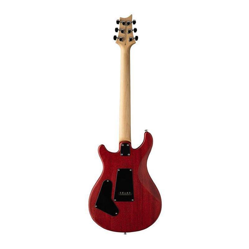 PRS SE CE 24 Standard Satin Electric Guitar Vintage Cherry Finish with Gig Bag - CH44VC, , large image number 1