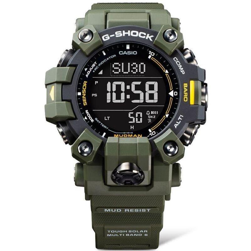 Casio G-Shock GW-9500-3DR Master Of G - Land Mudman Men's Watch - Green/Green, , medium