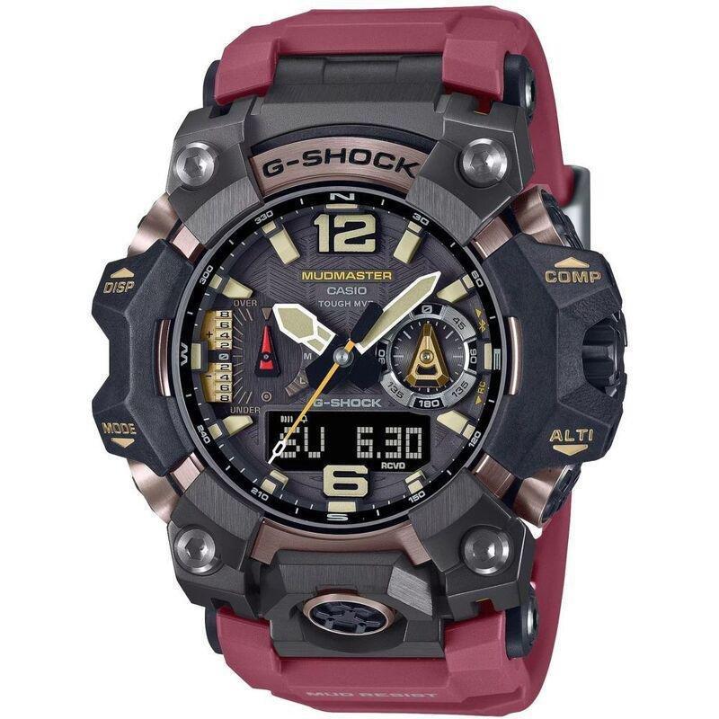Casio GWG-B1000-1A4DR G-Shock Master Of G Land Mudmaster Men's Watch - Red/Red, , large image number 0