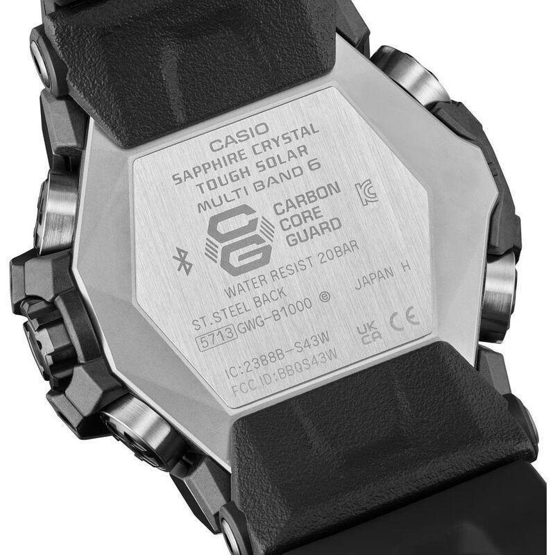 Casio GWG-B1000-1ADR G-Shock Master Of G Land Mudmaster Men's Watch - Black/Black, , large image number 3