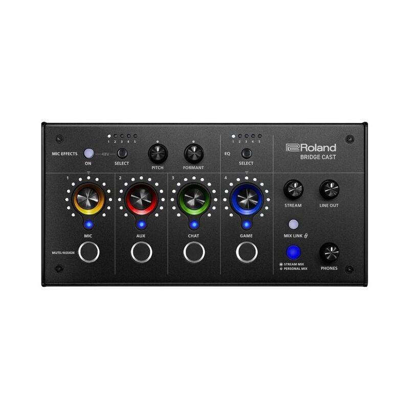 Roland Bridge Cast Dual Bus Streaming Mixer – Black, , medium