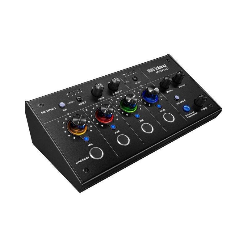 Roland Bridge Cast Dual Bus Streaming Mixer – Black, , large image number 1