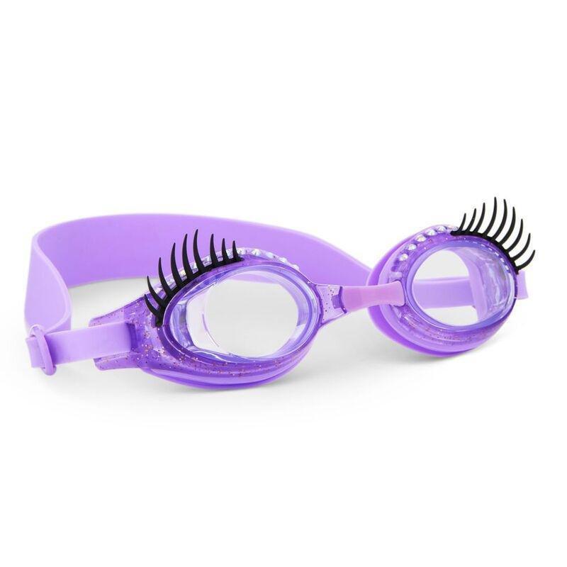 Bling2O Splash Lash Purple Polish Kids Swim Goggles, , medium