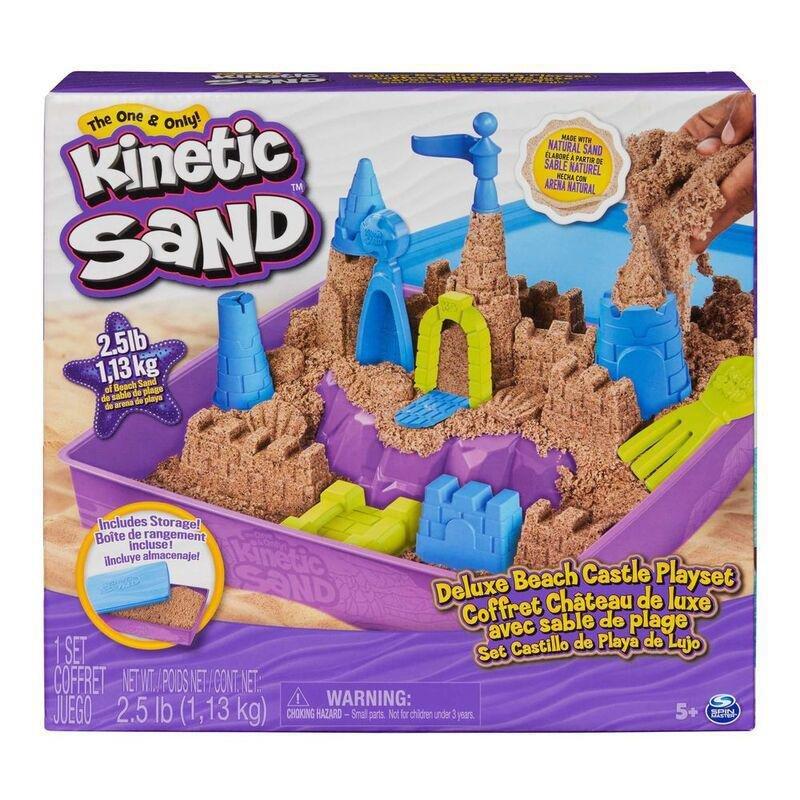 Kinetic Sand Beach Castle Playset Deluxe 25lbs, , large image number 1