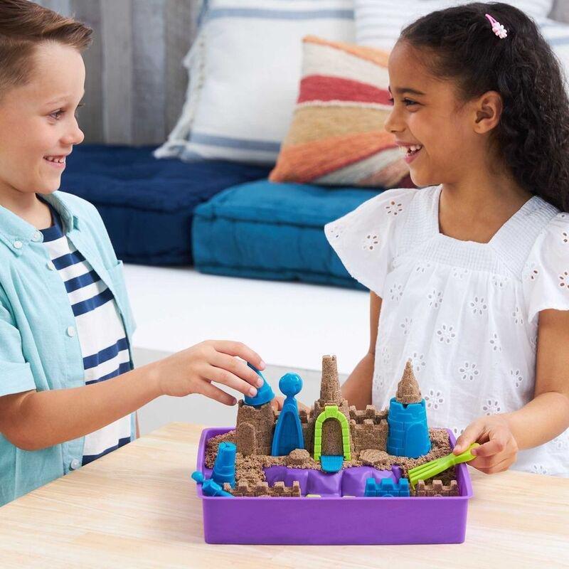 Kinetic Sand Beach Castle Playset Deluxe 25lbs, , large image number 3