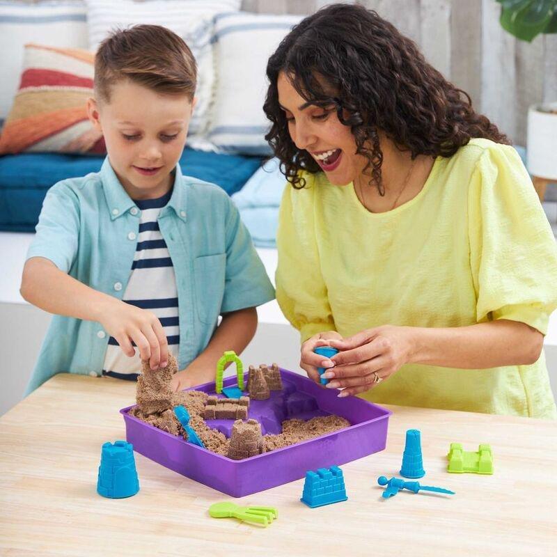 Kinetic Sand Beach Castle Playset Deluxe 25lbs, , large image number 6